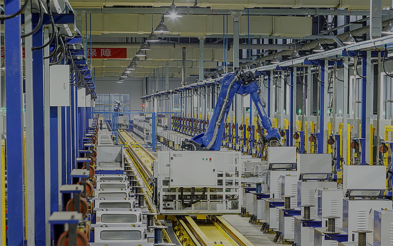Automatic production and intelligent control throughout the process